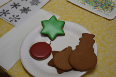 Na talerzu leżą pierniki